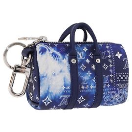 LOUIS VUITTON Monogram Bandana Porte Cles Pouch Bag Charm MP3337 Auth 167351SM
