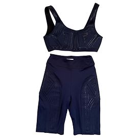 Fendi Sport-Set aus Sport-BH und Shorts