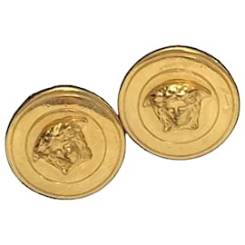 Versace Medusa runde Clip-On-Ohrringe