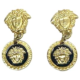 Versace Medusa Clip-On Ohrringe Goldfarben