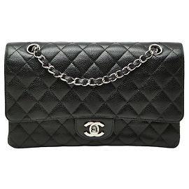 Borsa a Spalla Chanel Matelassé 25 Coco Mark Double Flap Chain