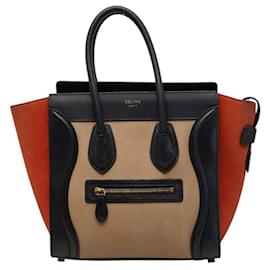 Borsa Tote Celine Luggage Micro Shopper - Céline