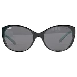 Occhiali da sole Tiffany & Co. in acetato nero e blu - Autre Marque