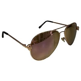 Occhiali da sole aviator Philipp Plein dorati