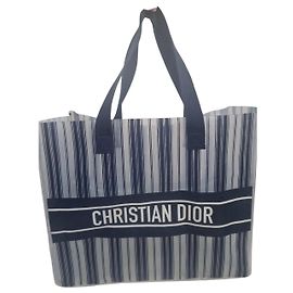Christian Dior Dioriviera Gestreifte Tote Bag