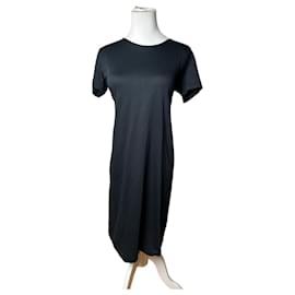 Robe en coton vintage Saint Laurent Noir M - Yves Saint Laurent