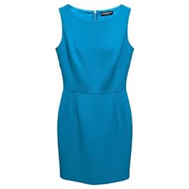 Ärmelloses Dolce & Gabbana Mini-Cocktailkleid in Türkis
