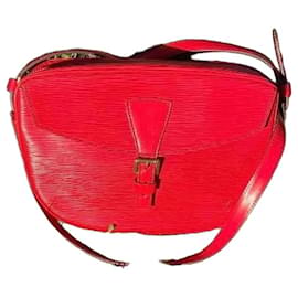 Louis Vuitton Saint Jacques Epi Pelle Rossa