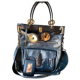 Balenciaga Bolso de cuero azul