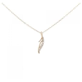 Autre Marque Collana con diamante Au750