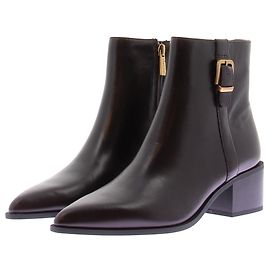 Autre Marque Bottines PARFOIS en cuir marron foncé Taille 38