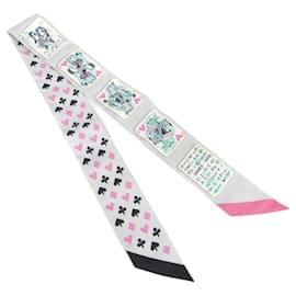 Hermès Hermes JEU DE CARTES Twilly Scarf