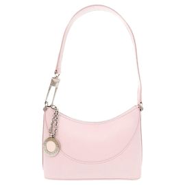 Bulgari Sac à bandoulière en cuir rose Bvlgari