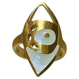 inconnue Anello in smalto Folli Follie dorato