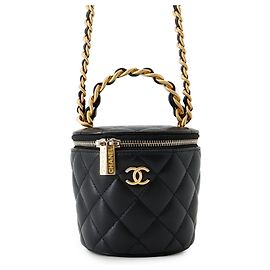 Bolso de hombro Chanel Matelassé en piel de cordero