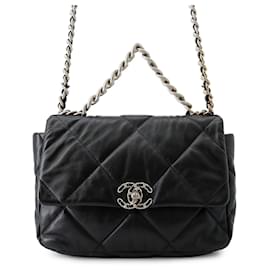 Borsa a Spalla con Catena Chanel 19 Large