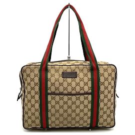 Borsa Tote Gucci GG Canvas Sherry