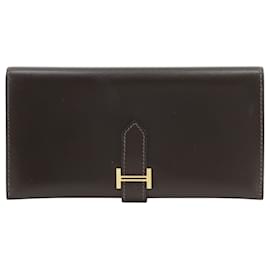 Cartera larga Hermès Bearn