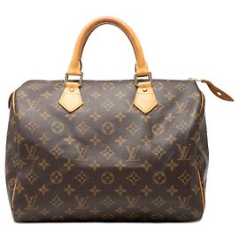 Louis Vuitton Braun Monogram Speedy 30
