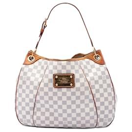 Louis Vuitton White Damier Azur Galliera PM