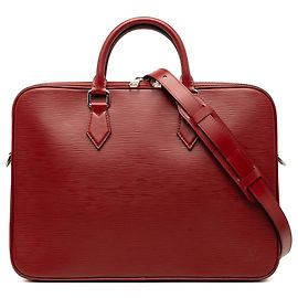 Louis Vuitton Red Epi Dandy MM