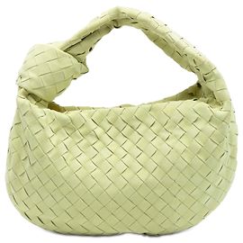 Bottega Veneta Jodie Teen in scamosciato giallo Intrecciato