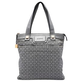 LOEWE Tote aus Anagram-Canvas in Grau