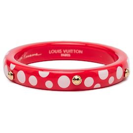Pulsera Louis Vuitton Red Yayoi Kusama Dot Infinity PM