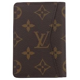 Portafoglio Pocket Louis Vuitton Marrone Monogram
