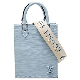 Louis Vuitton Petit Sac Plat Epi blau