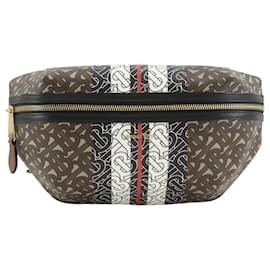 Marsupio Burberry TB Monogram Stripe E Canvas