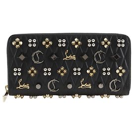 Langer Christian Louboutin Panettone Spike Studs Geldbeutel