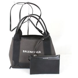 Balenciaga 390346-1000 Canvas Handtasche