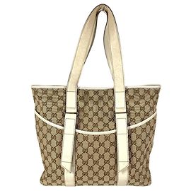 Borsa a tracolla tote Gucci 145971 GG Logo