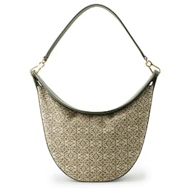 Borsa a tracolla Loewe Luna in pelle jacquard