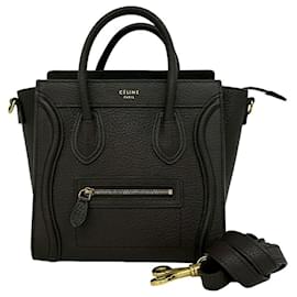 Celine Luggage Nano Shopper Leder Handtasche - Céline