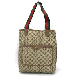 Borsa Tote a Spalla Gucci Beige GG Supreme
