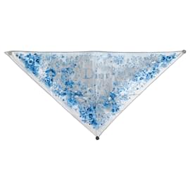 Christian Dior NEUES DIOR SPITZEN-TUCH TOILE DE JOUY FLORAL GARDEN DIORIVIERA SEIDE SCHAL