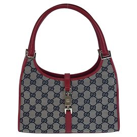 Borsa Jackie Gucci GG Canvas e Pelle