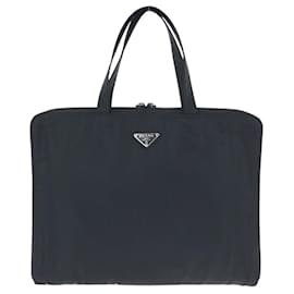 Valigetta in nylon Tessuto con logo Prada