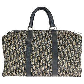 Borsa Boston in tela/pelle Vintage Trotter Dior