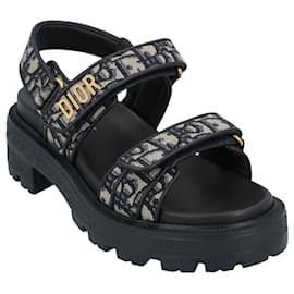 Sandali con piattaforma Dioract di Dior