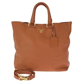 Borsa Tote 2way in pelle Vitello Daino Prada
