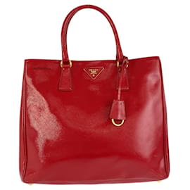 Bolso Tote Prada de piel Saffiano con logotipo de triángulo