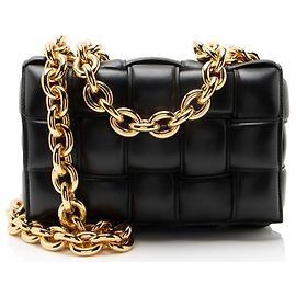 Borsa a tracolla maxi Cassette in agnello Bottega Veneta