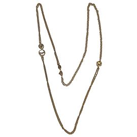 Autre Marque Chantecler Capri Collier Long en Or Jaune 9kt