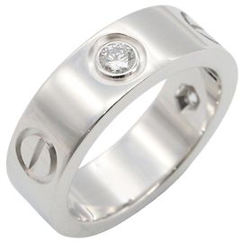 Cartier Love Ring aus 18K Weißgold