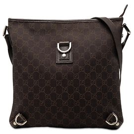 Gucci GG Canvas Abbey Crossbody Shoulder Bag