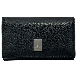 Gucci Leather Keycase in Black