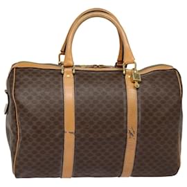 Céline Borsa Duffle Vintage Celine Macadam Tela Impregnata Large